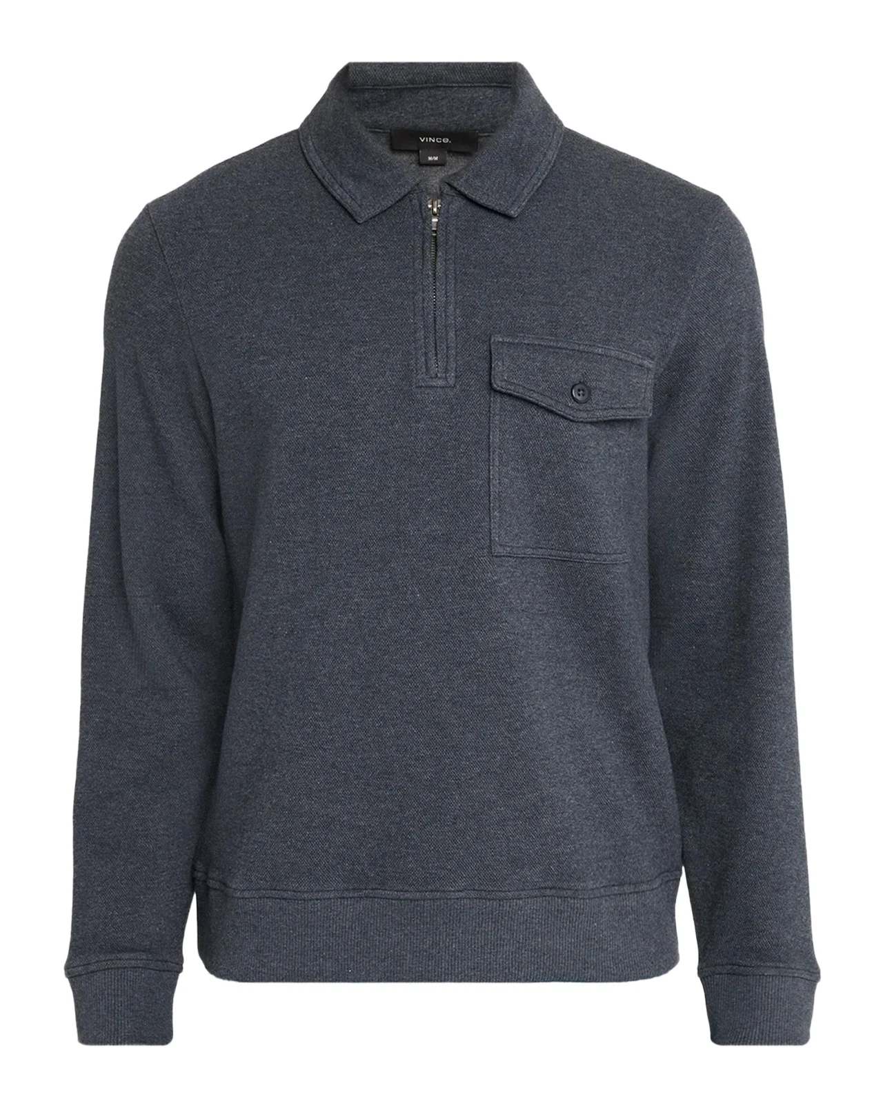 Men's Pique Half-Zip Polo Sweater Men's Pique Half-Zip Polo Sweater