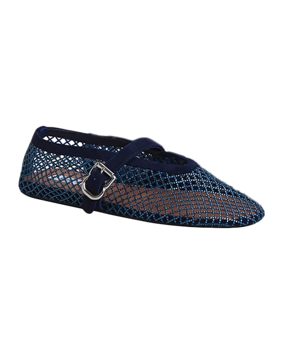 Alaïa Crystal Mesh Ballet Flats | Thumbnail 2 Alaïa Crystal Mesh Ballet Flats | Thumbnail 2