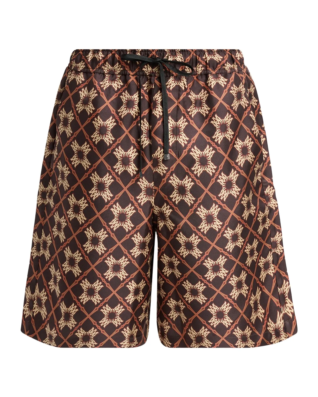 AMIRI Men's Silk MA Quad Drawstring Pull-On Shorts