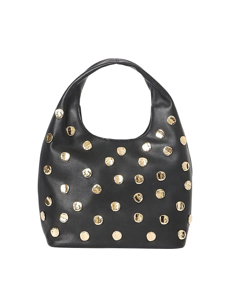 BTB Los Angeles Women's Josephine Embellished Leather Hobo Bag