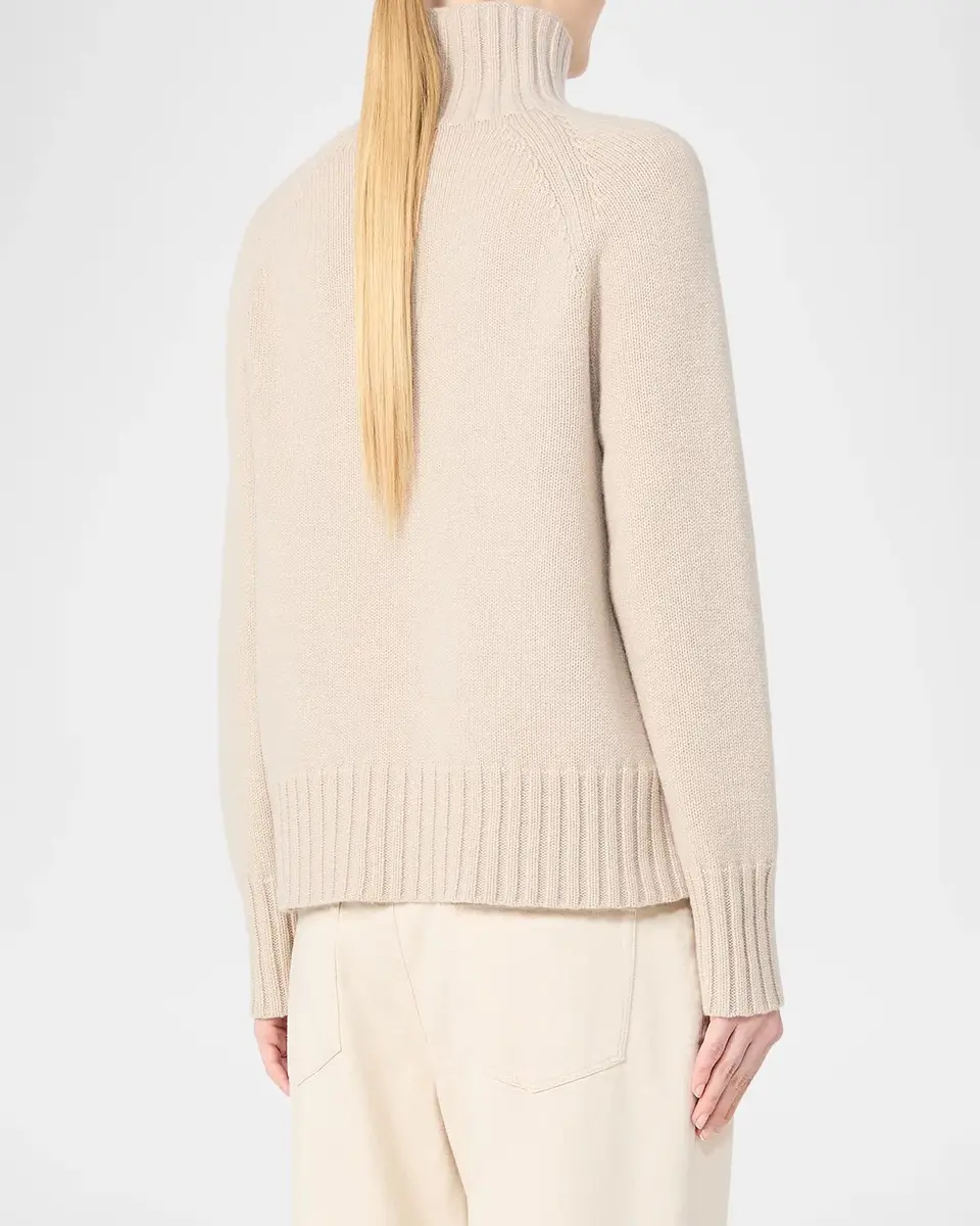 Max Mara Mantova Wool-Cashmere Turtleneck Sweater | Thumbnail 3 Max Mara Mantova Wool-Cashmere Turtleneck Sweater | Thumbnail 3