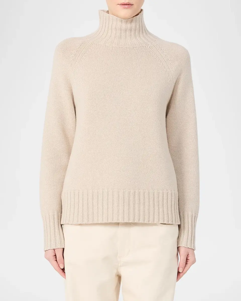 Max Mara Mantova Wool-Cashmere Turtleneck Sweater | Thumbnail 4 Max Mara Mantova Wool-Cashmere Turtleneck Sweater | Thumbnail 4