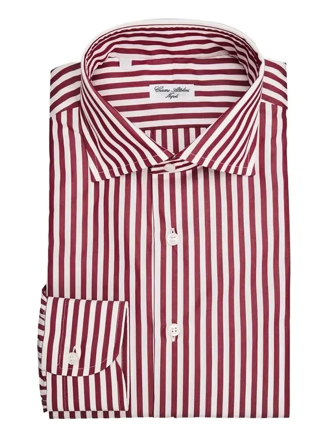 Cesare Attolini Striped Cotton Shirt