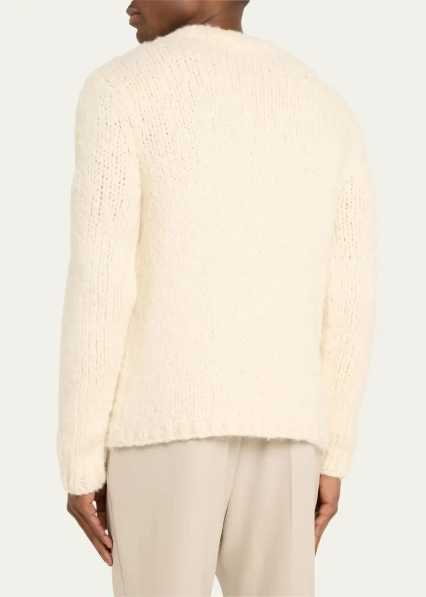 Gabriela Hearst Men's Lawrence Cashmere Sweater | Thumbnail 3 Gabriela Hearst Men's Lawrence Cashmere Sweater | Thumbnail 3