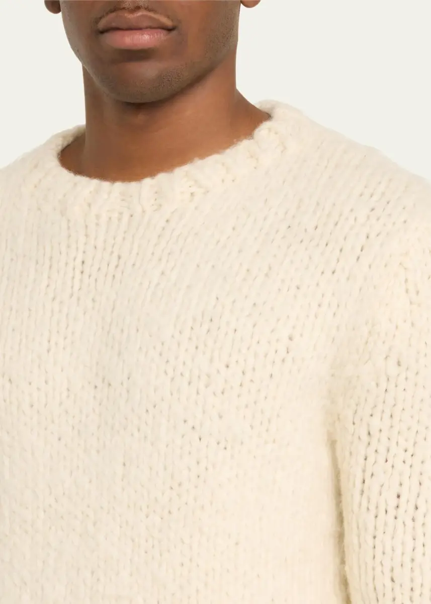 Gabriela Hearst Men's Lawrence Cashmere Sweater | Thumbnail 5 Gabriela Hearst Men's Lawrence Cashmere Sweater | Thumbnail 5
