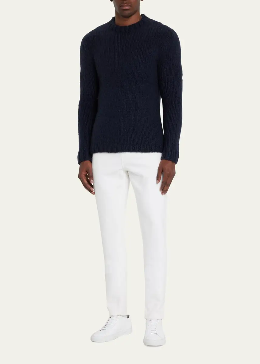 Gabriela Hearst Men's Lawrence Cashmere Sweater | Thumbnail 6 Gabriela Hearst Men's Lawrence Cashmere Sweater | Thumbnail 6