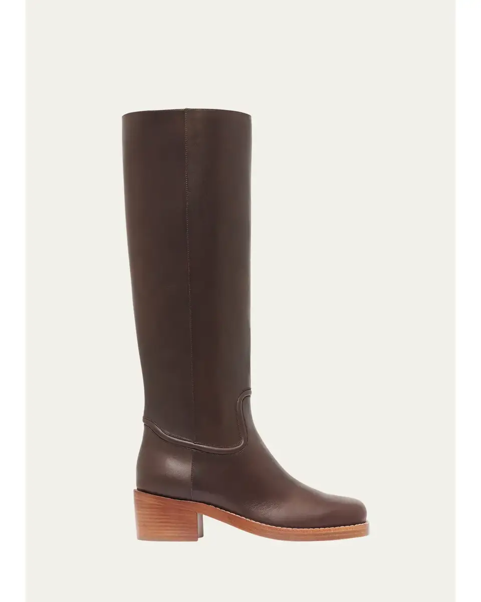 Gabriela Hearst Marion Leather Knee-High Boots | Thumbnail 2 Gabriela Hearst Marion Leather Knee-High Boots | Thumbnail 2