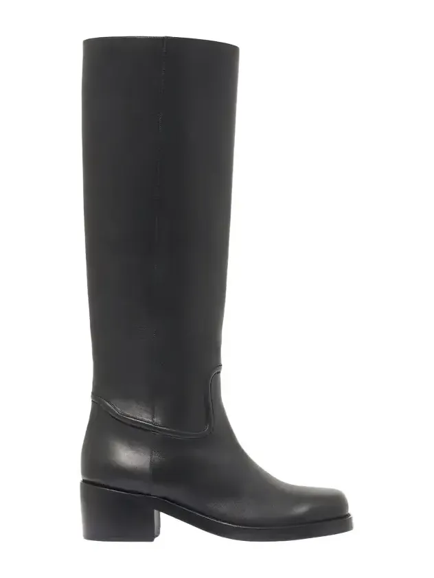 Marion Leather Knee-High Boots