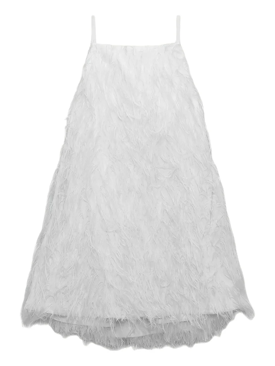 Simkhai Kalla Feather Mini Dress