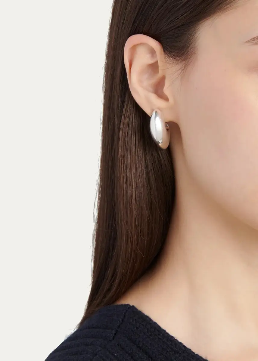Bottega Veneta Curved Drop Earrings | Thumbnail 2 Bottega Veneta Curved Drop Earrings | Thumbnail 2