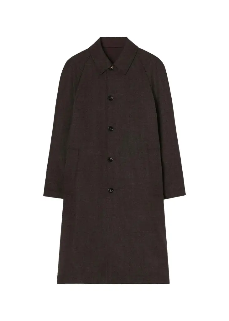 Burberry Men's Reversible Wool Car Coat | Image 1 Burberry Men's Reversible Wool Car Coat | Image 1