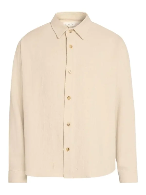 Textured Cotton-Blend Shirt