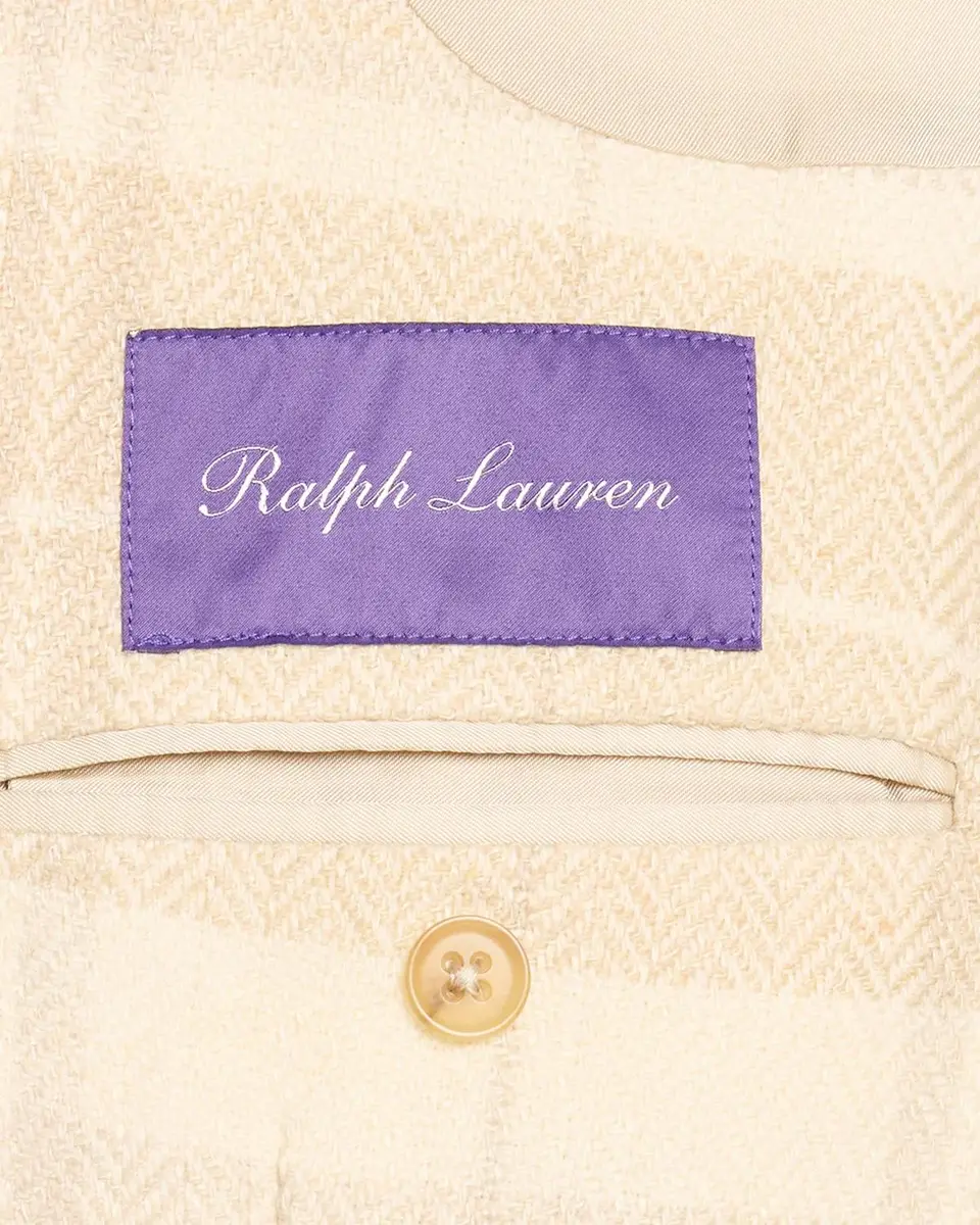 Ralph Lauren Purple Label Kent Plaid Silk-Linen-Cashmere Single-Breasted Sport Coat | Thumbnail 6 Ralph Lauren Purple Label Kent Plaid Silk-Linen-Cashmere Single-Breasted Sport Coat | Thumbnail 6
