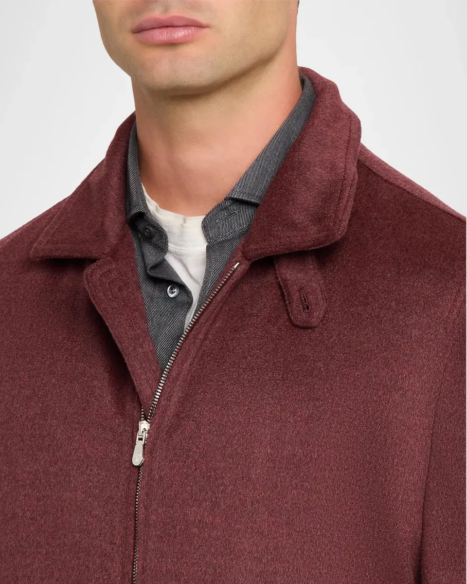 Brunello Cucinelli Men's Stretch-Jersey Jacket | Thumbnail 5