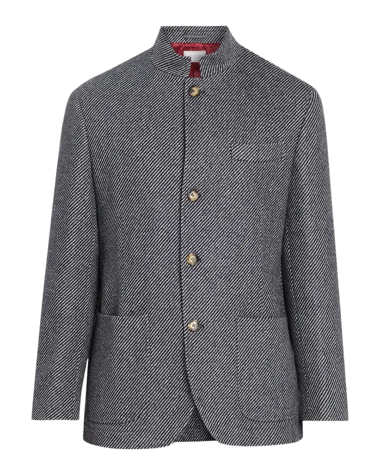 Men's Cashmere and Silk Diagonal Stripe Sport Coat Men's Cashmere and Silk Diagonal Stripe Sport Coat