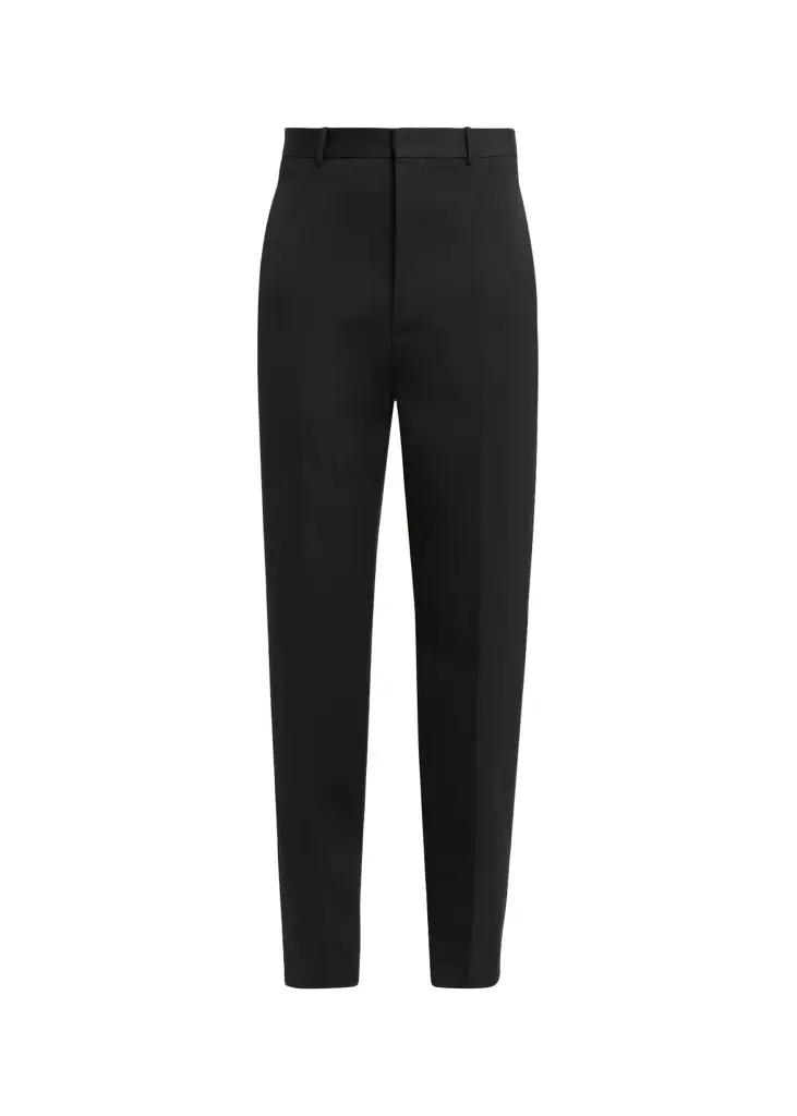 Light Wool Grain de Poudre Trousers Light Wool Grain de Poudre Trousers