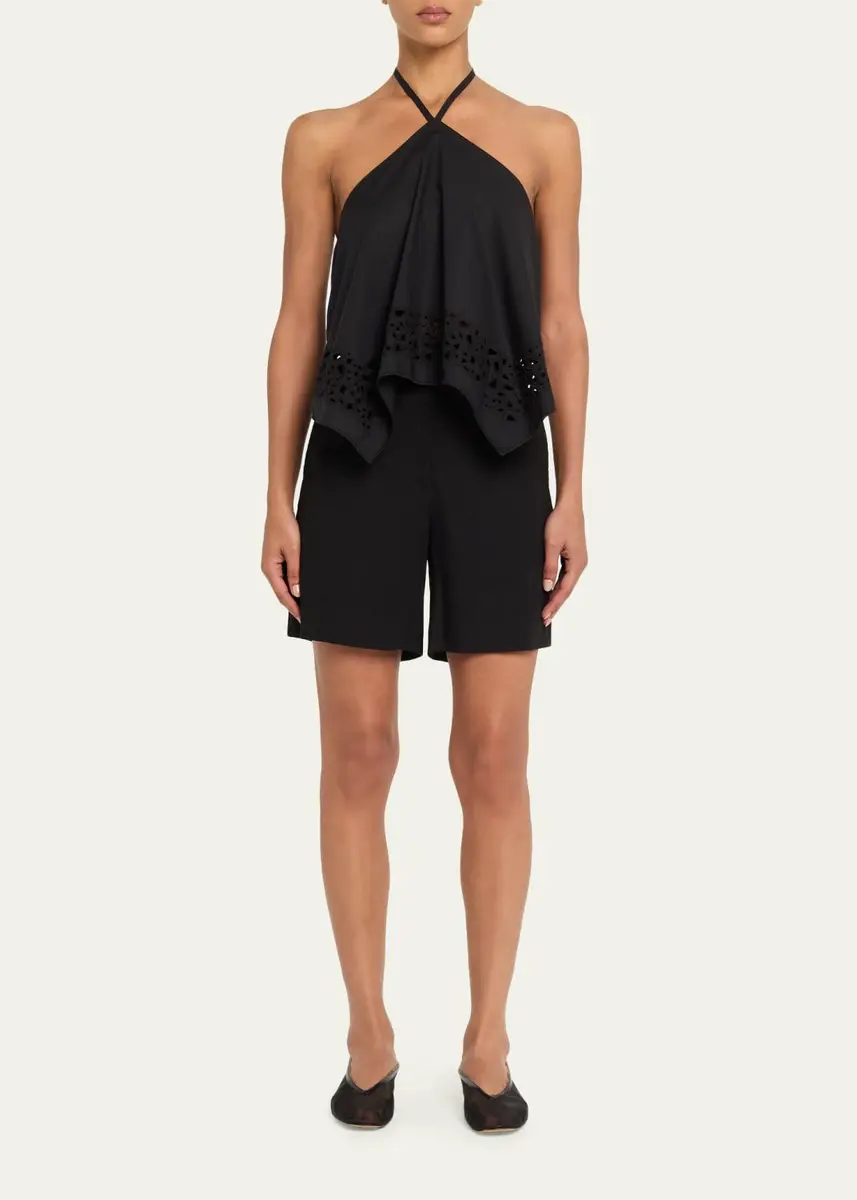 A.L.C. Louis Linen-Blend Shorts | Thumbnail 2 A.L.C. Louis Linen-Blend Shorts | Thumbnail 2