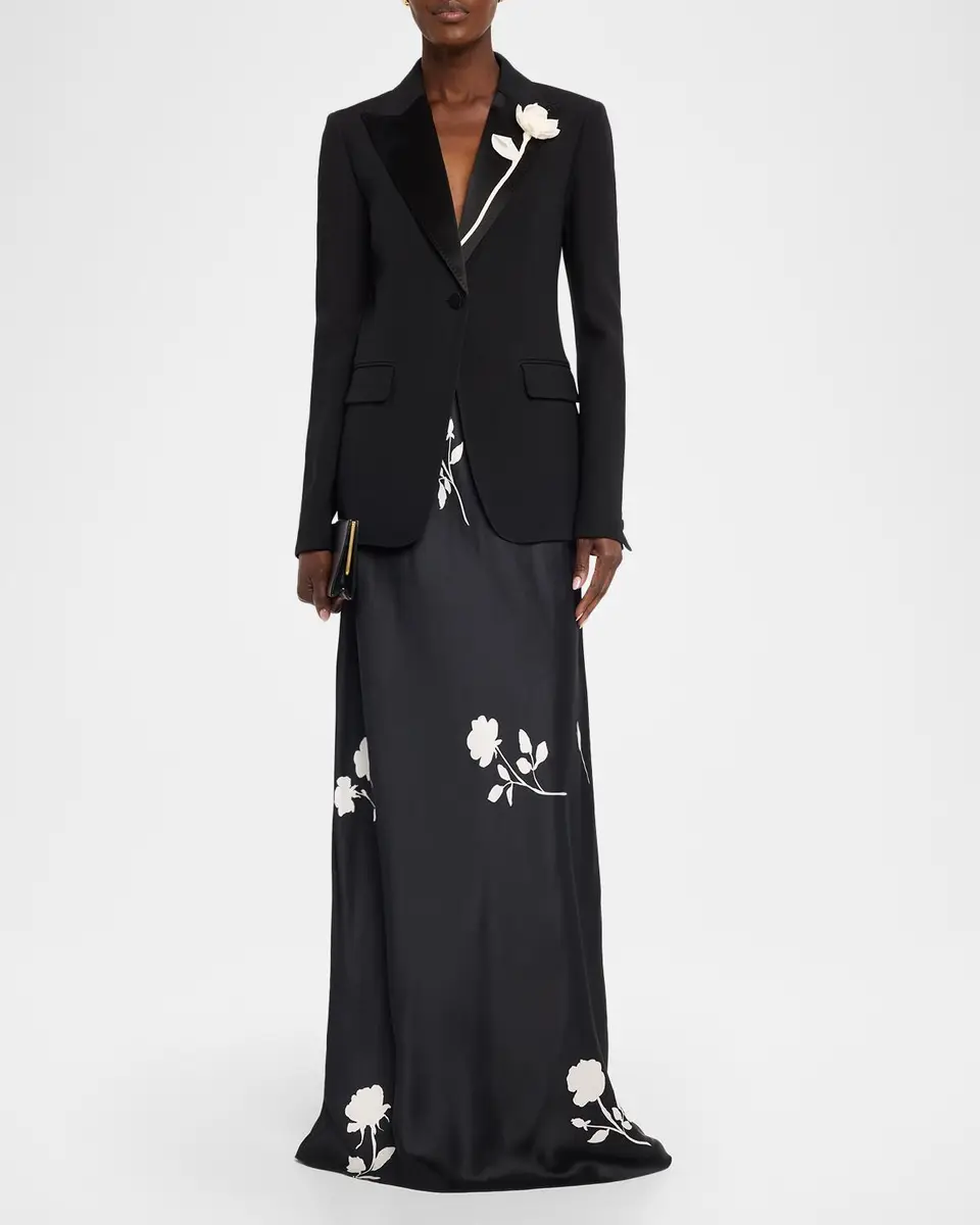 Lafayette 148 New York Bias-Cut Floral Maxi Skirt | Thumbnail 2 Lafayette 148 New York Bias-Cut Floral Maxi Skirt | Thumbnail 2