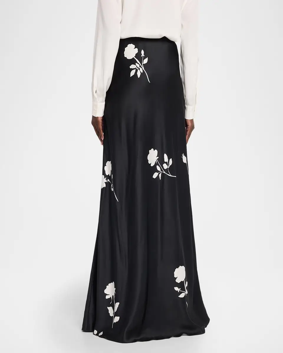 Lafayette 148 New York Bias-Cut Floral Maxi Skirt | Thumbnail 3 Lafayette 148 New York Bias-Cut Floral Maxi Skirt | Thumbnail 3