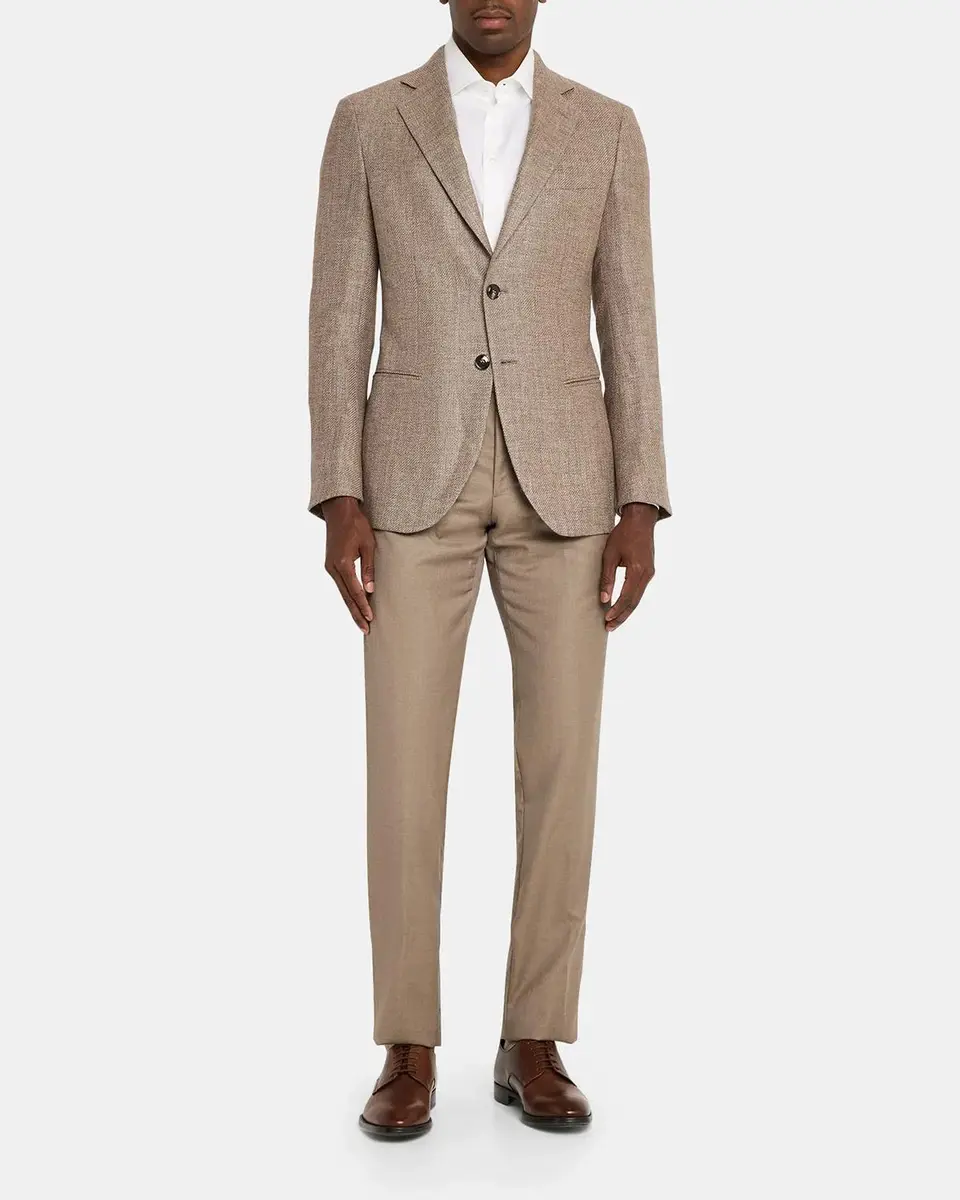 Giorgio Armani Men's George Wool & Silk Blazer | Thumbnail 2 Giorgio Armani Men's George Wool & Silk Blazer | Thumbnail 2