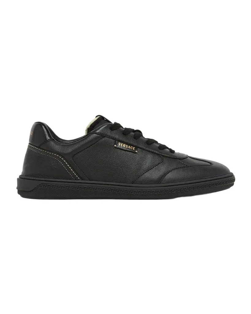 Versace Leather Low-Top Sneakers | Image 1 Versace Leather Low-Top Sneakers | Image 1