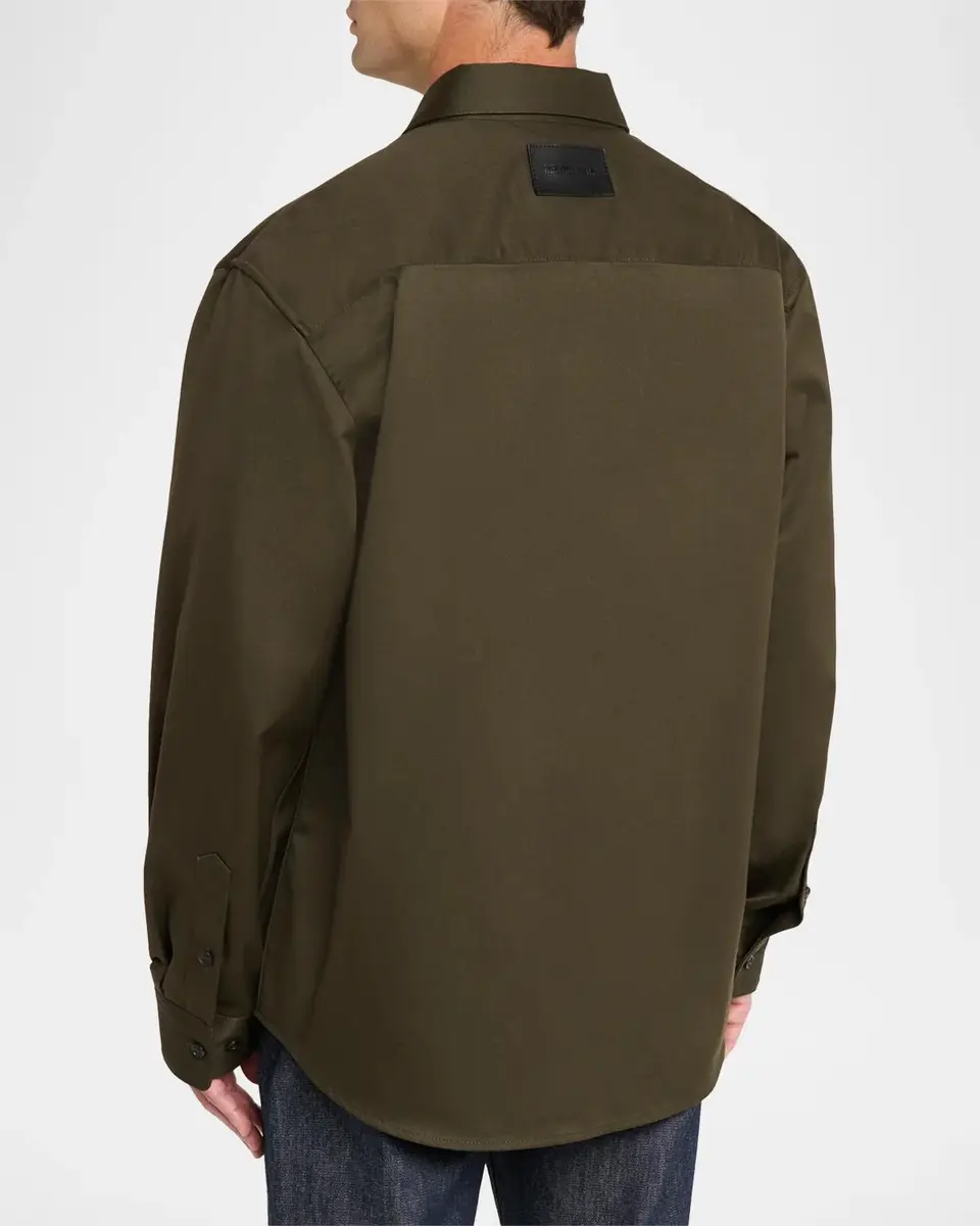 Helmut Lang Men's Cotton Shirt Jacket | Thumbnail 3 Helmut Lang Men's Cotton Shirt Jacket | Thumbnail 3