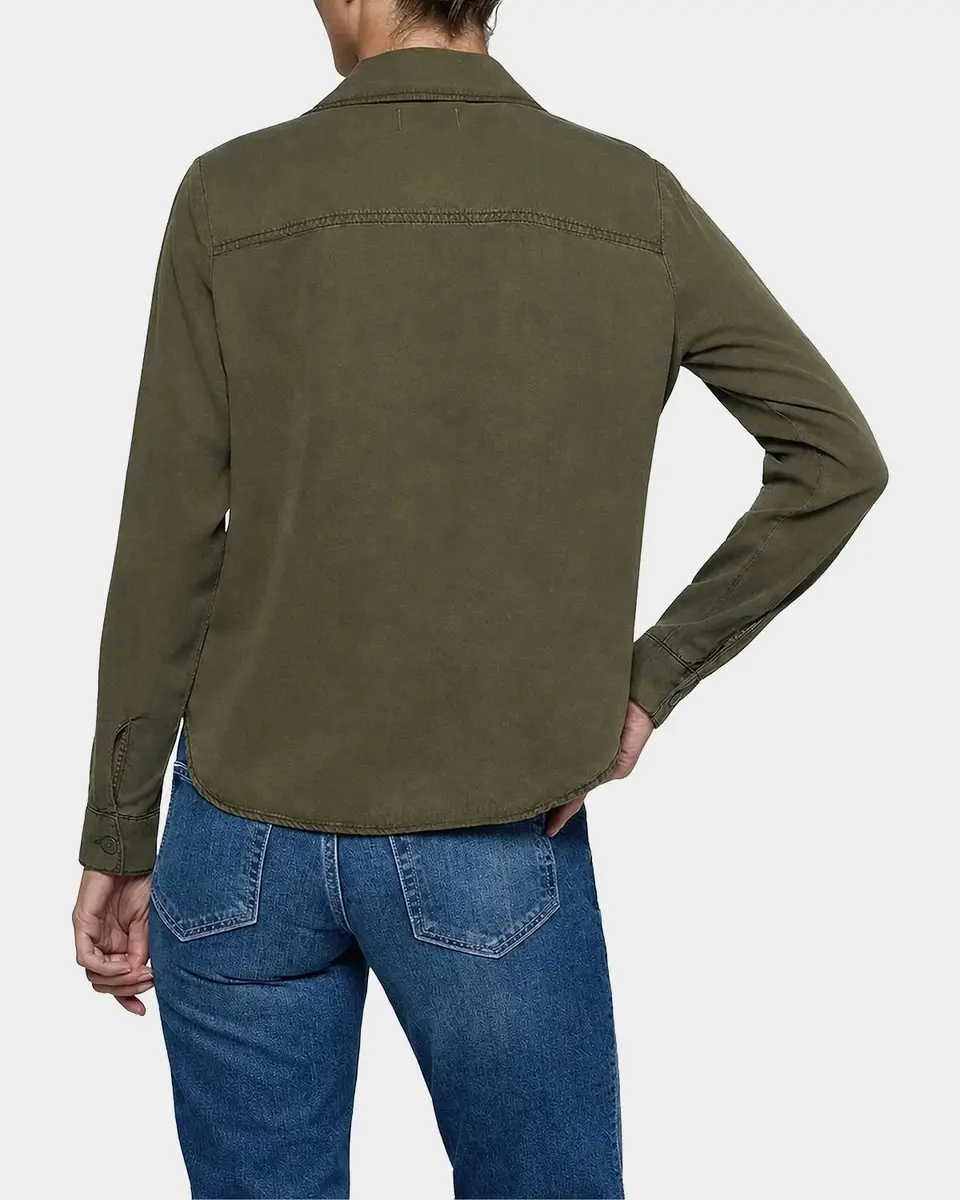 L'Agence Isla Denim Shirt | Thumbnail 2