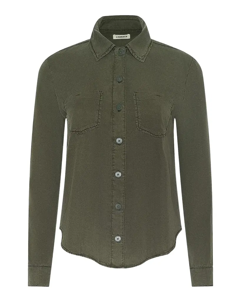 L'Agence Isla Denim Shirt