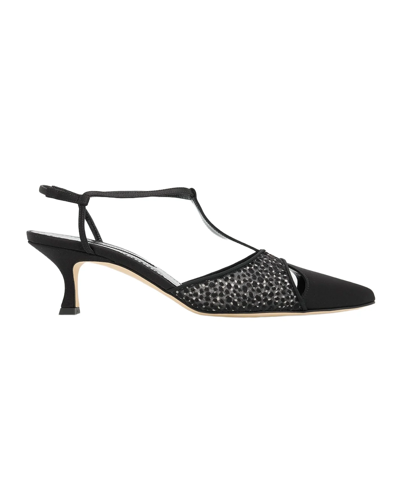 50mm Turgimodla Laser-Cut Suede T-Strap Pumps 50mm Turgimodla Laser-Cut Suede T-Strap Pumps