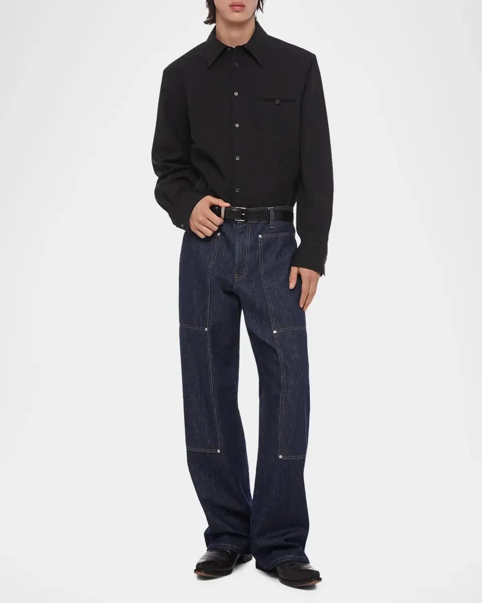 Helmut Lang Dark Wash Carpenter Jeans | Thumbnail 2 Helmut Lang Dark Wash Carpenter Jeans | Thumbnail 2