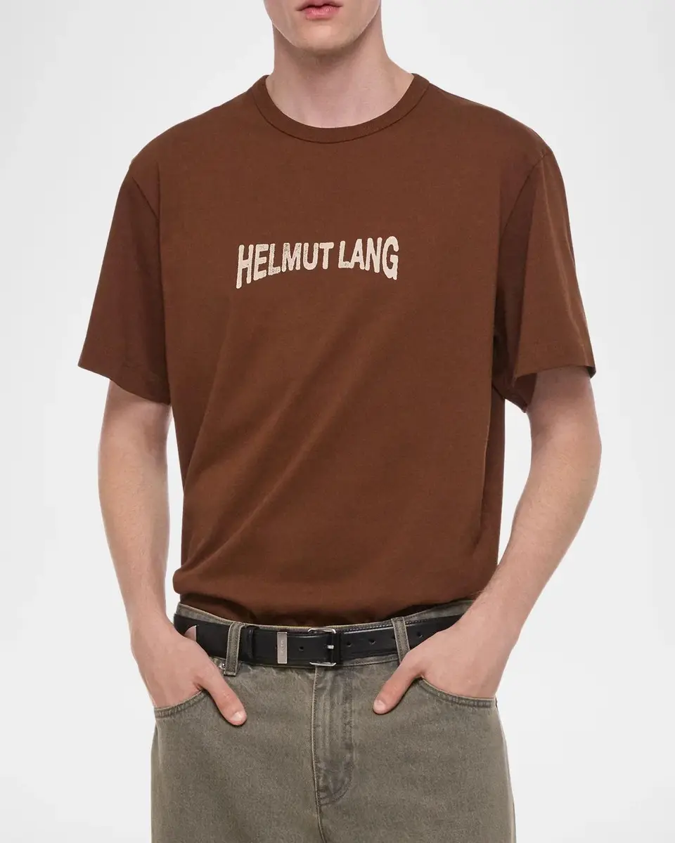 Helmut Lang Men's Logo T-Shirt | Thumbnail 4 Helmut Lang Men's Logo T-Shirt | Thumbnail 4
