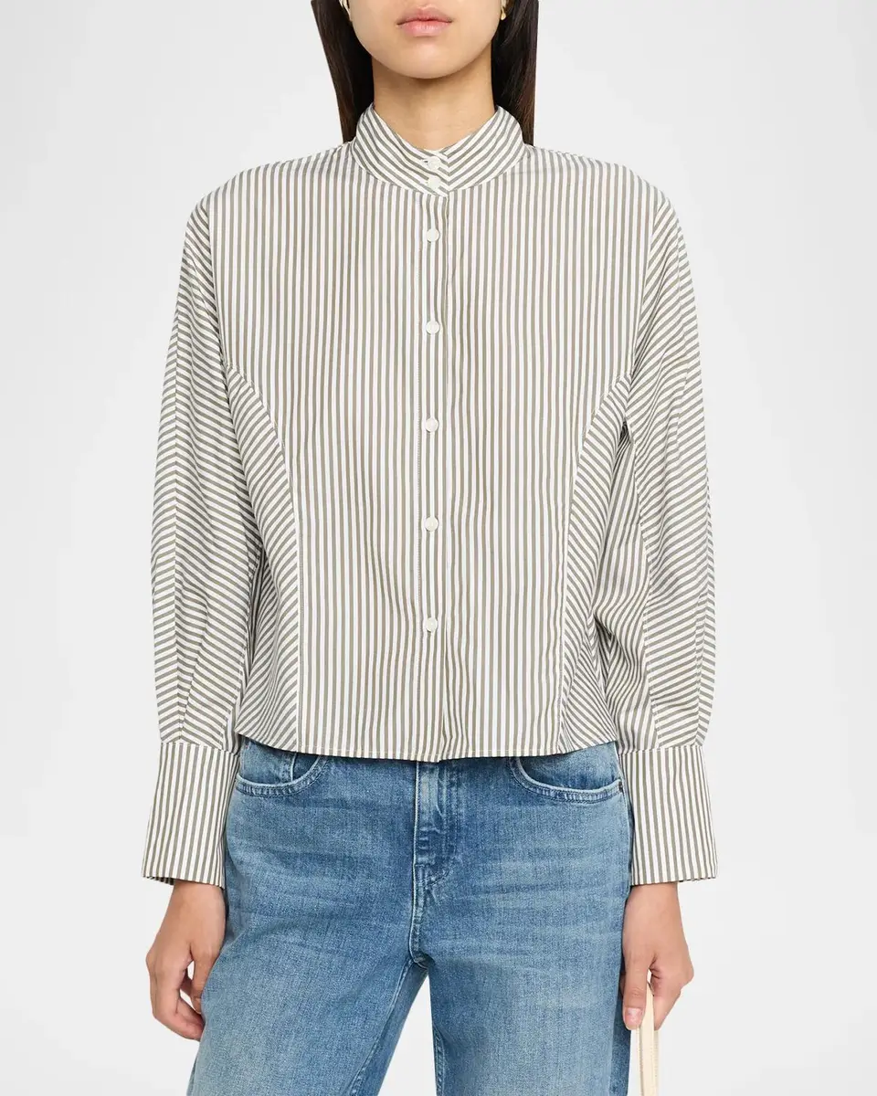 rag & bone Dustin Stripe Poplin Shirt | Thumbnail 4 rag & bone Dustin Stripe Poplin Shirt | Thumbnail 4