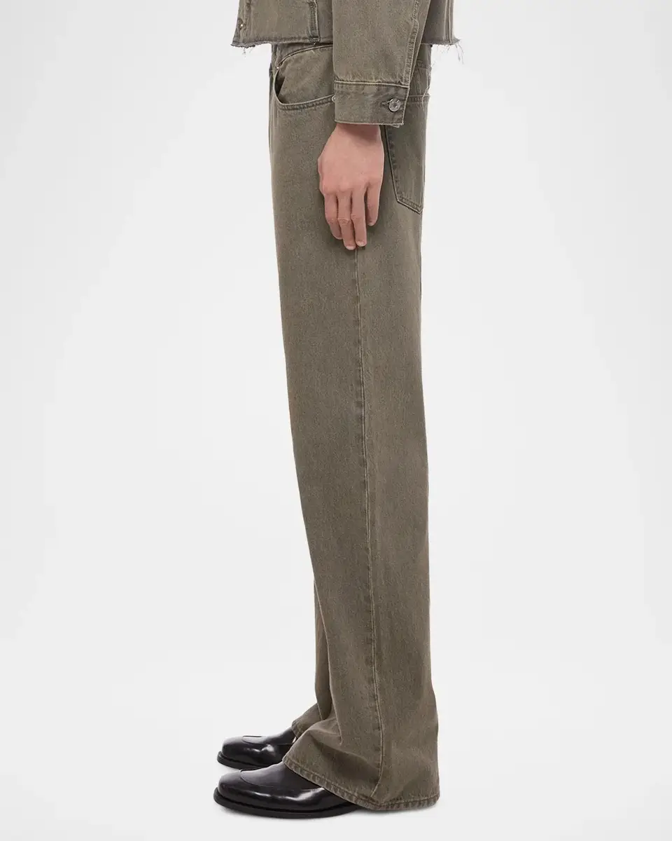 Helmut Lang Men's Cotton Bootcut Jeans | Thumbnail 5 Helmut Lang Men's Cotton Bootcut Jeans | Thumbnail 5