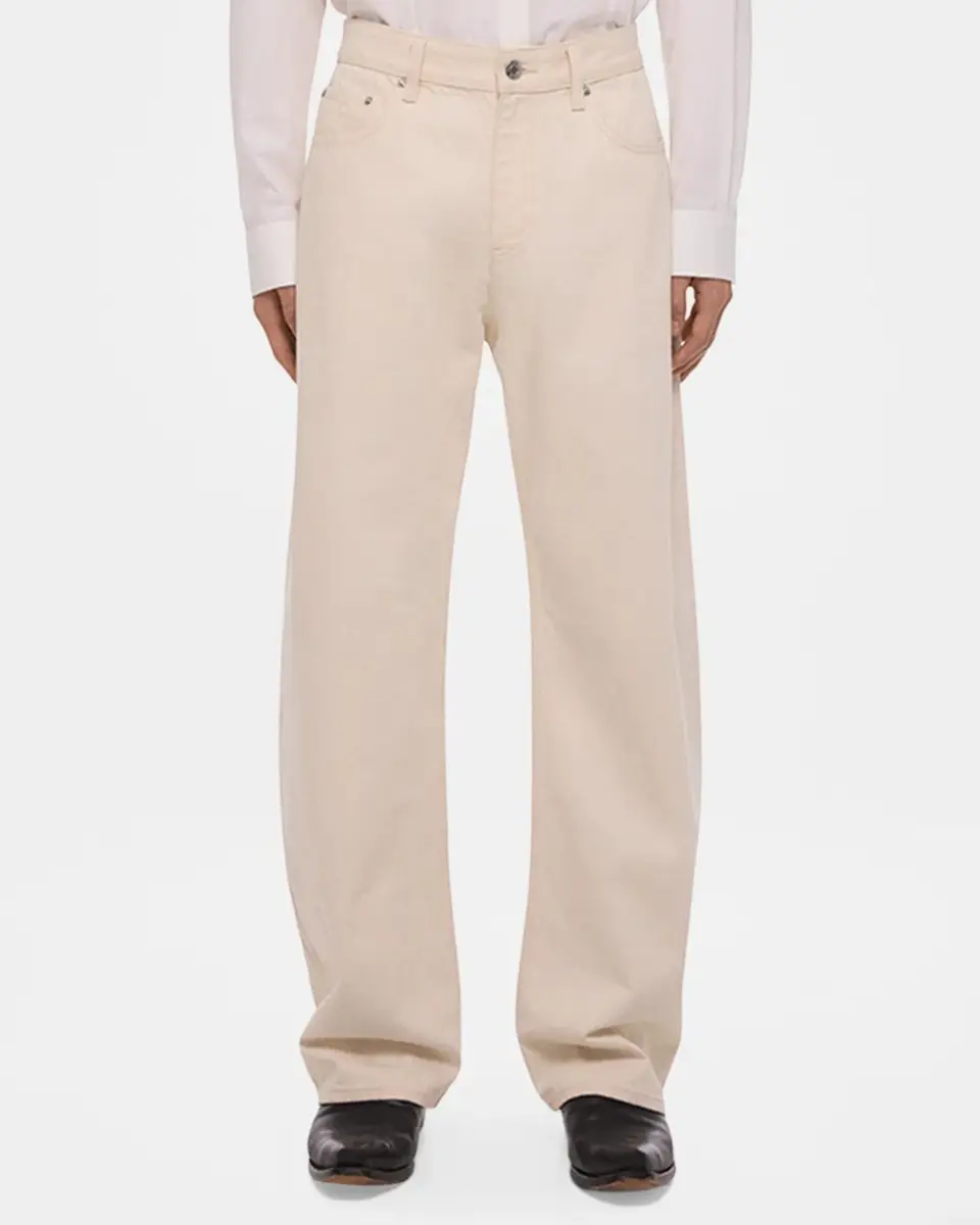 Helmut Lang Men's Saddle Cotton Jeans | Thumbnail 4