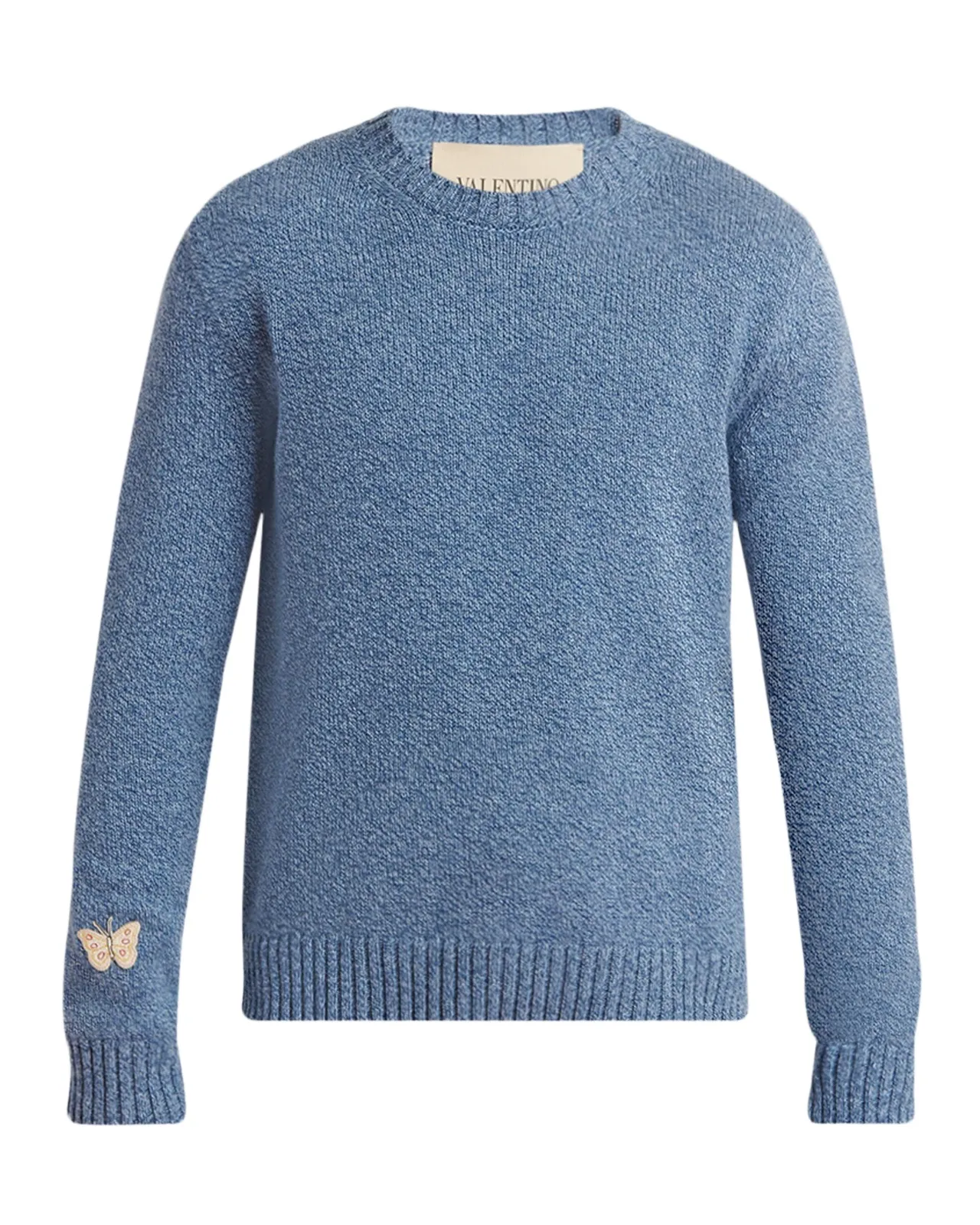 Valentino Garavani Men's Butterfly Wool Sweater