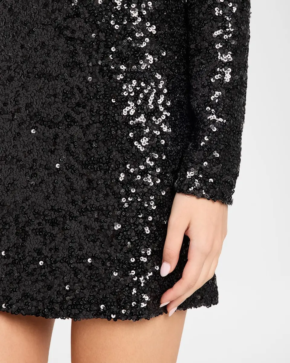 Ramy Brook Glory Sequin Mock-Neck Mini Dress | Thumbnail 5 Ramy Brook Glory Sequin Mock-Neck Mini Dress | Thumbnail 5