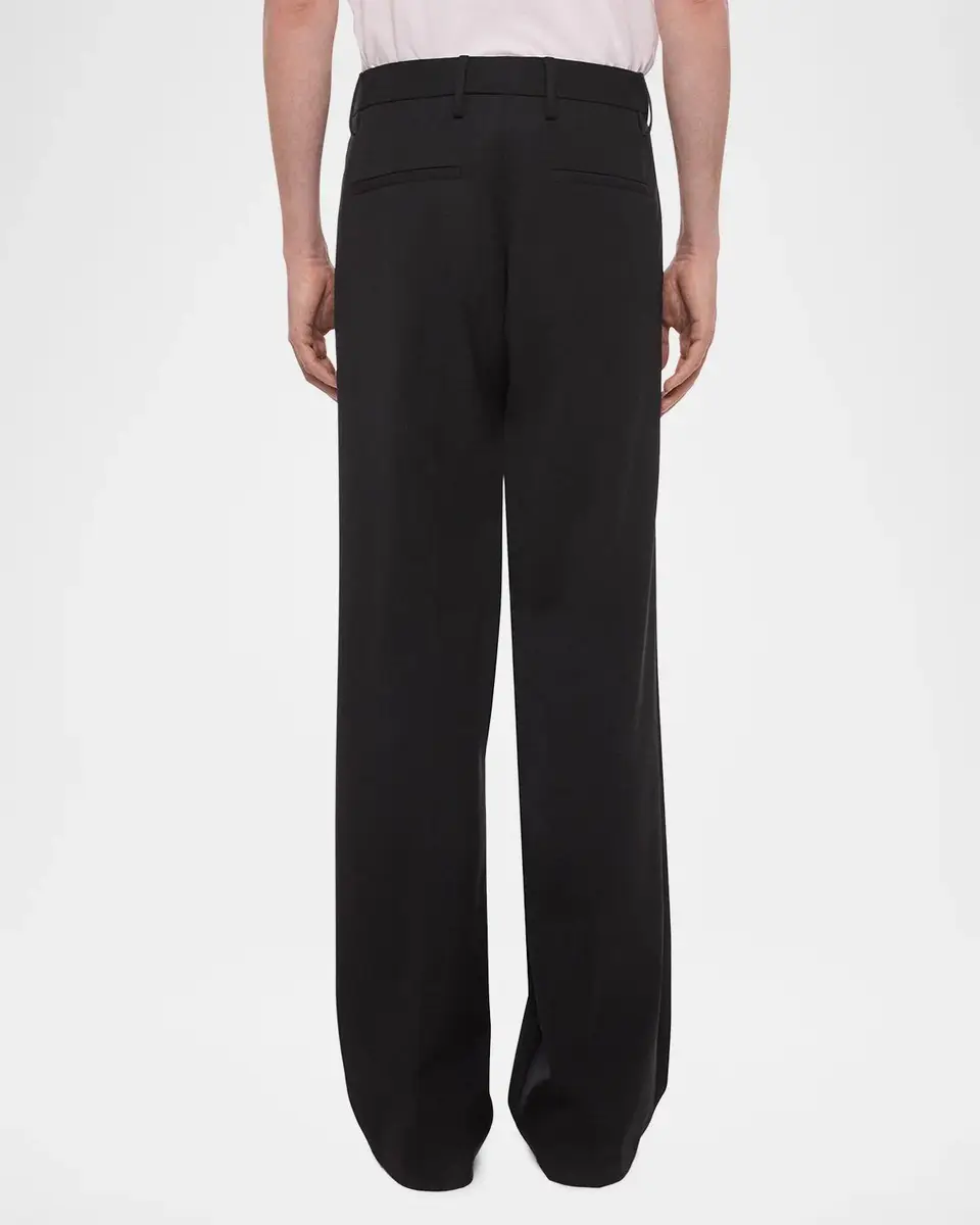 Helmut Lang Men's Pleated Wool Pants | Thumbnail 3 Helmut Lang Men's Pleated Wool Pants | Thumbnail 3