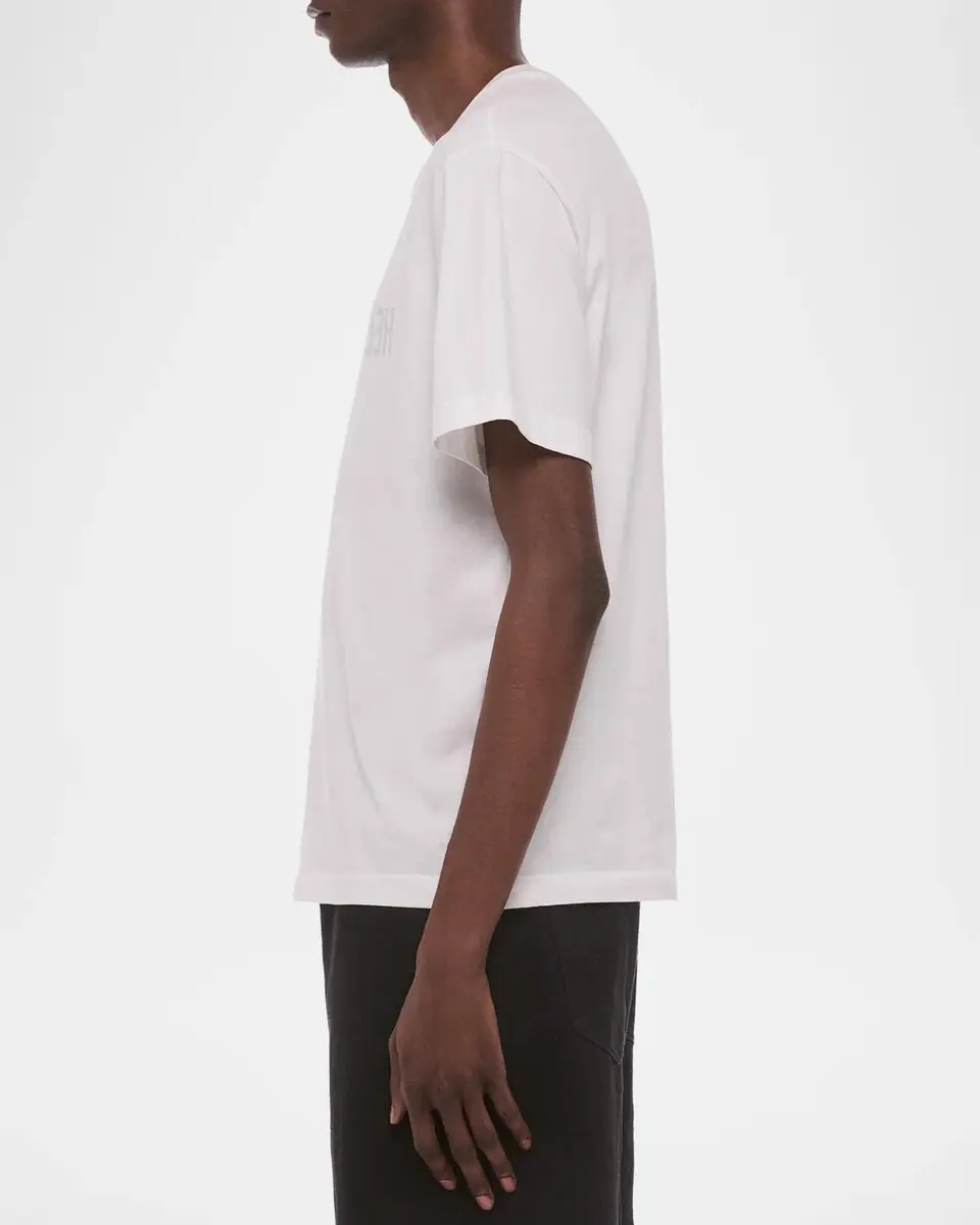 Helmut Lang Men's Reverse Logo Cotton T-Shirt | Thumbnail 4 Helmut Lang Men's Reverse Logo Cotton T-Shirt | Thumbnail 4