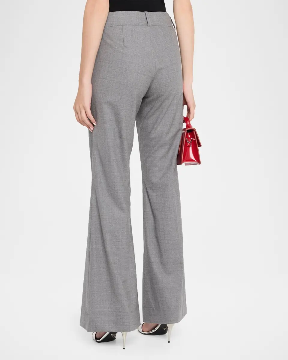 MAISON COMMON Wool Wide-Leg Trousers | Thumbnail 3