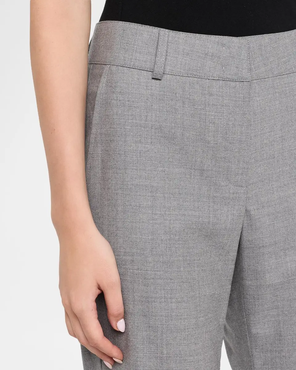 MAISON COMMON Wool Wide-Leg Trousers | Thumbnail 5