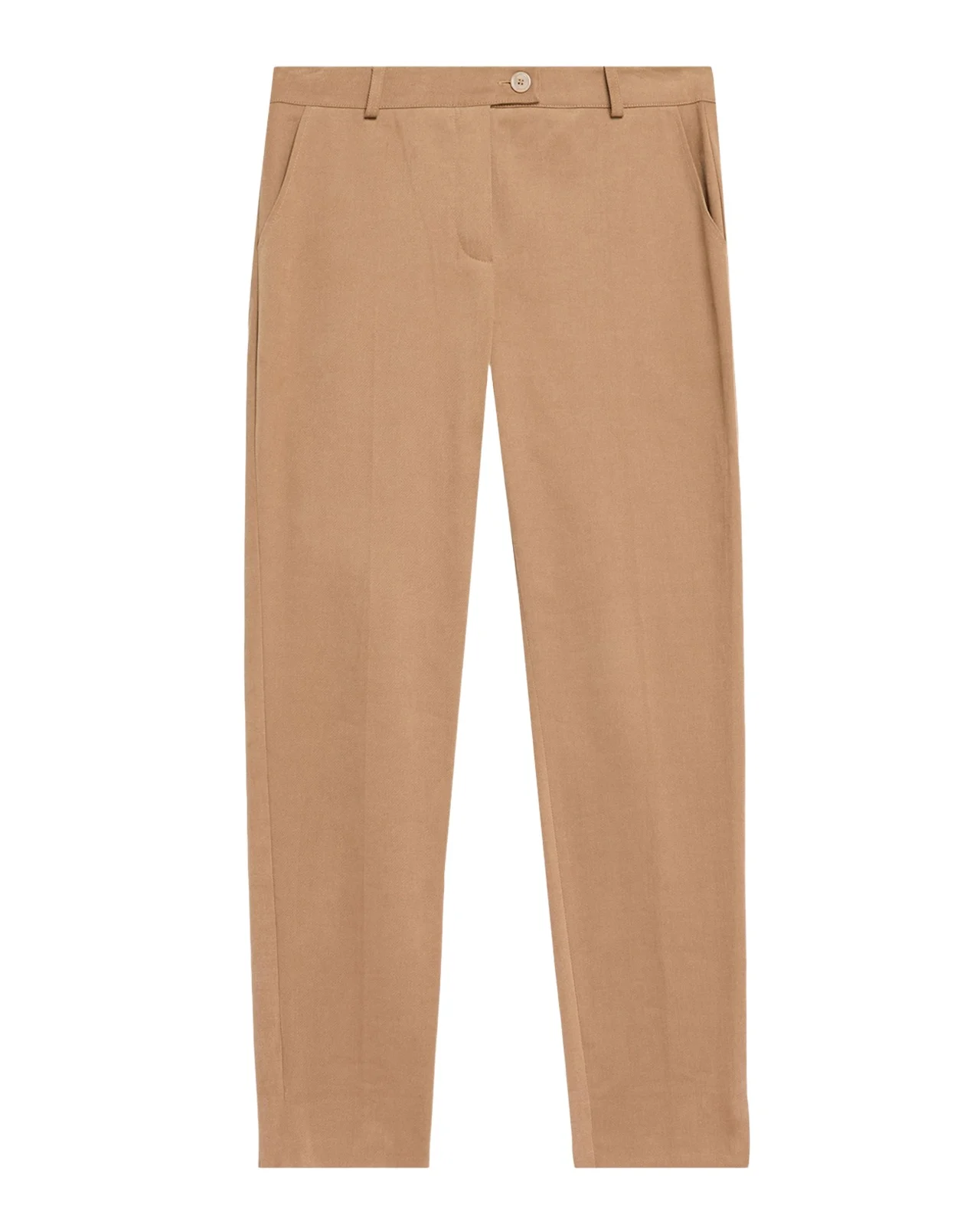 Straight Leg Cotton Stretch Pants Straight Leg Cotton Stretch Pants