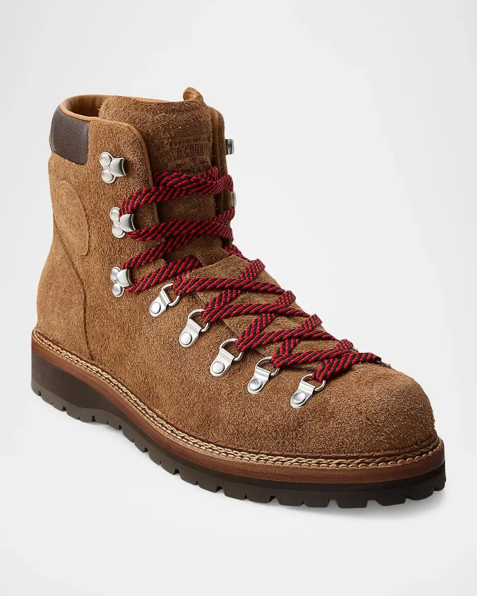 Polo Ralph Lauren Men's Alpine Suede Trail Boots | Thumbnail 4