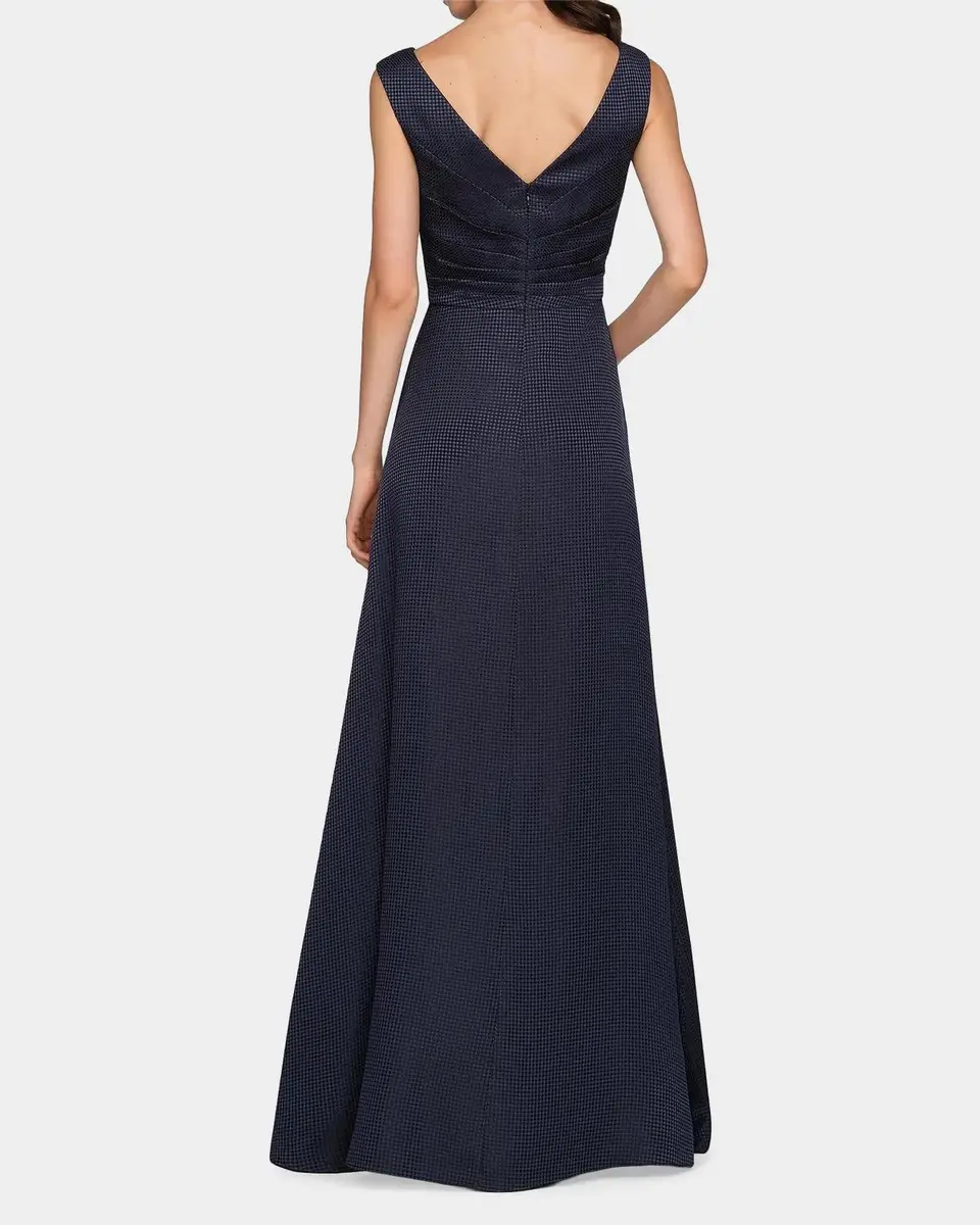 Kay Unger New York Leah Charmuse A-Line Gown | Thumbnail 3