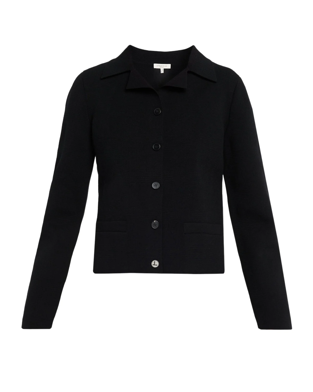 Lafayette 148 New York Button-Front Knit Cardigan