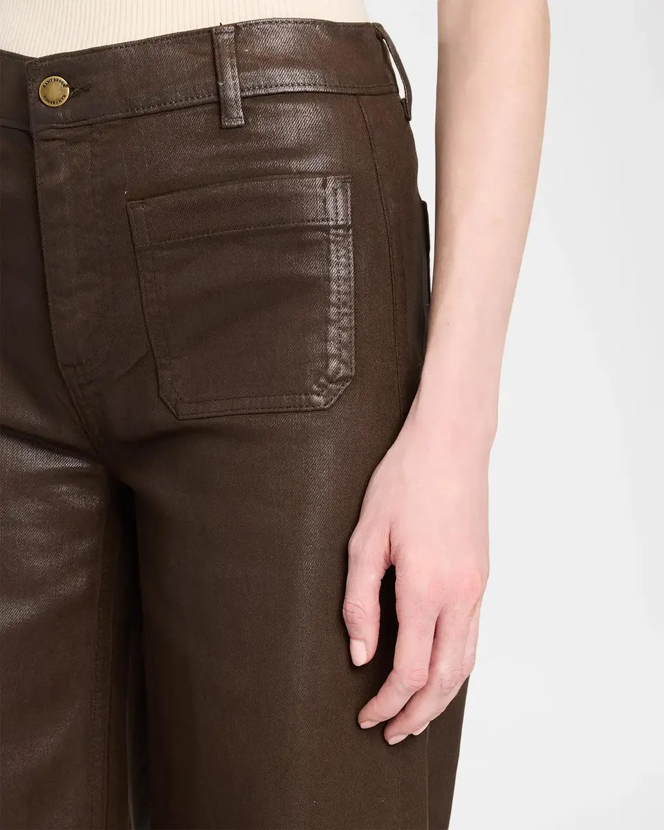 Ramy Brook Cleo Coated Wide-Leg Jeans | Thumbnail 5 Ramy Brook Cleo Coated Wide-Leg Jeans | Thumbnail 5