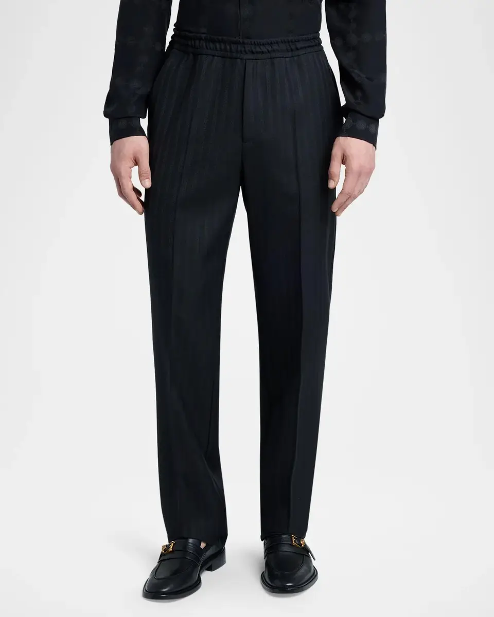 Versace Medusa Stretch-Wool Pants | Thumbnail 4 Versace Medusa Stretch-Wool Pants | Thumbnail 4