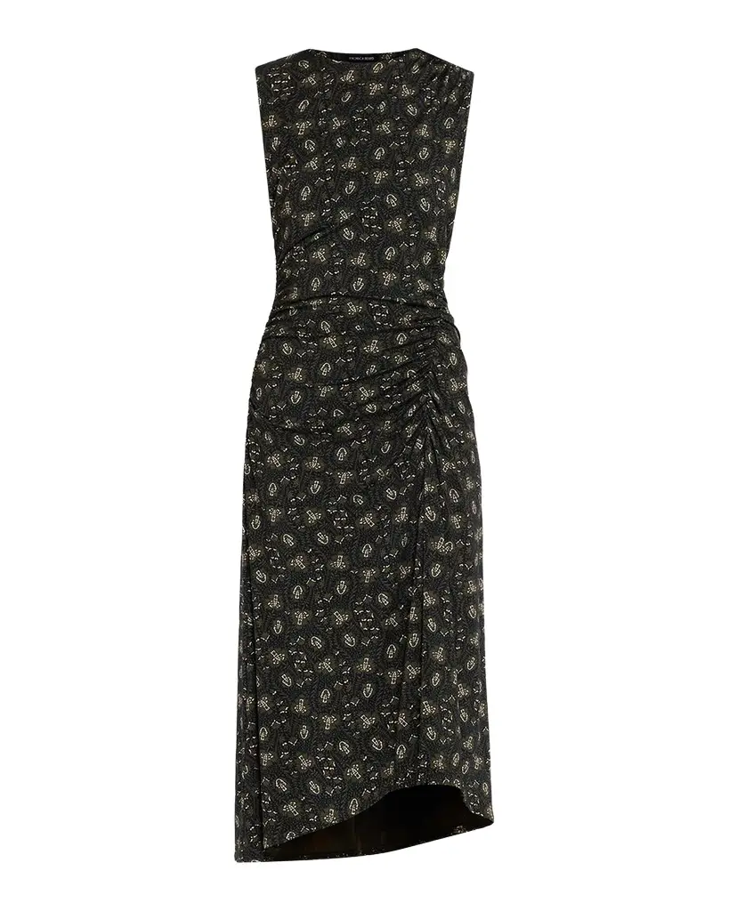 Veronica Beard Theodora Sleeveless Midi Dress