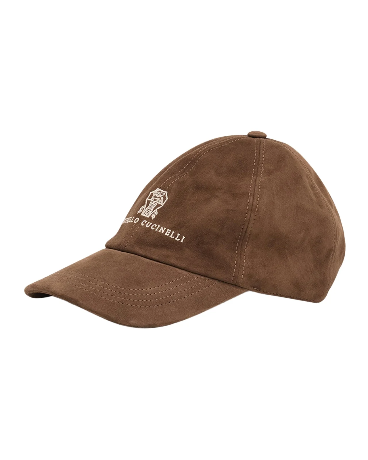 Men's Logo Suede Baseball Cap