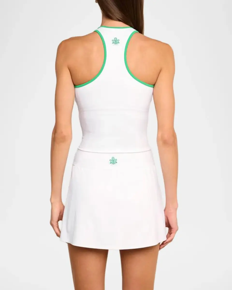 L'Agence Iga Tennis Wrap Mini Skirt | Thumbnail 3