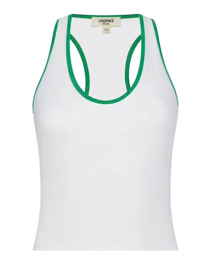 L'Agence Martina Racerback Tank Top